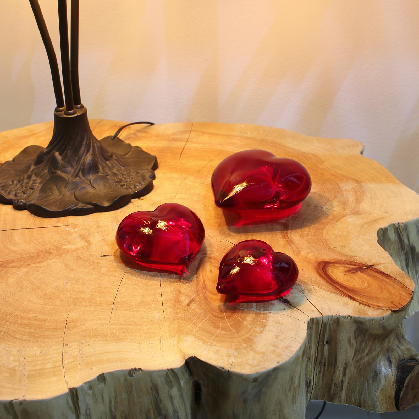 Amazon.co.jp: Cá D'oro ミディアムレッドハートガラス ペーパー